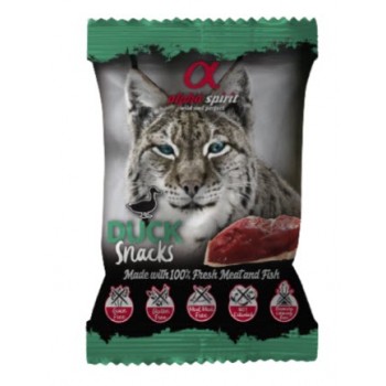 Alpha Spirit CAT Snacks DUCK - кубики з качки для котів, 50 гр