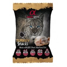 Alpha Spirit CAT Snacks TURKEY - кубики з індички для котів, 50 гр