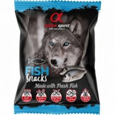 Alpha Spirit DOG Snacks FISH - кубики з риби для собак, 50 гр