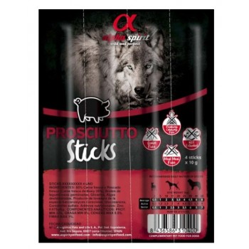 Alpha Spirit DOG Sticks PROSCIUTTO - палички для собак з прошутто, 16 шт, 160 гр