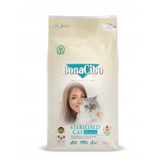 BonaCibo Adult Cat Sterilised Salmon 5 кг