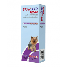 Bravecto ТриУНО жувальні таблетки для собак 1,27-2,5 кг, 3 таб
