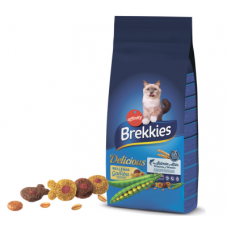 Brekkies Cat Delice Fish для дорослих котів з рибою 0.9 кг