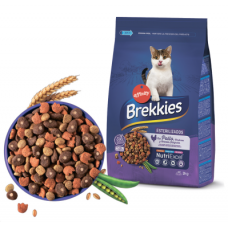 Brekkies Cat Sterilized для дорослих стерилізованих котів з куркою 1.5 кг