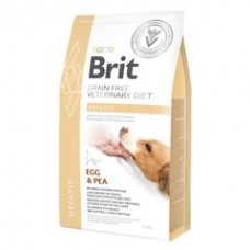 Корм сухий Brit Grain Free VetDiet Dog Hepatic для собак з хворобою печінки з яйцем горохом бататом та гречкою 12 кг