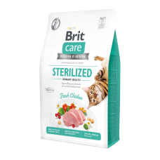 Brit Care Cat GF Sterilized Urinary Health - для дорослих стерилізованих котів, підтримка сечовидільної системи, курка, 2кг