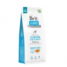 Brit Care Dog Grain free Junior Large Breed - для цуценят та молодих собак, з лососем 12кг