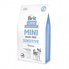 Корм сухий Brit Care Grain Free Mini Sensitive для собак мініатюрних порід з чутливим травленням з олениною 2 кг