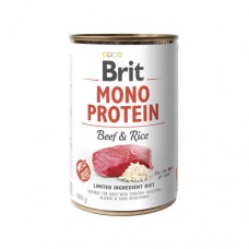 Brit Mono Protein Beef and Rice for Dog 400 г (яловичина та рис)