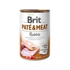 Brit Paté and Meat Rabbit for Dog 400 г (кролик)