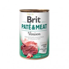 Brit Paté and Meat Venison for Dog 400 г (оленина)