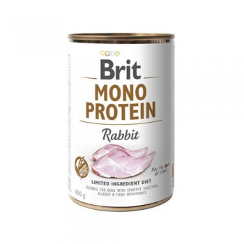 Brit Mono Protein Rabbit for Dog 400 г (кролик)