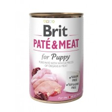 Brit Paté and Meat for Puppy 400 г (курка, індичка)