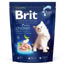 Brit Premium by Nature Cat Kitten для кошенят від 1 до 12 місяців з куркою 1.5кг