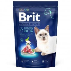 Brit Premium by Nature Cat Sensitive для котів з чутливим травленням, з ягням 1.5кг