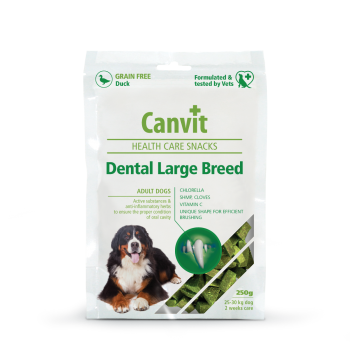 Canvit DENTAL LARGE BREED для собак 250 гр