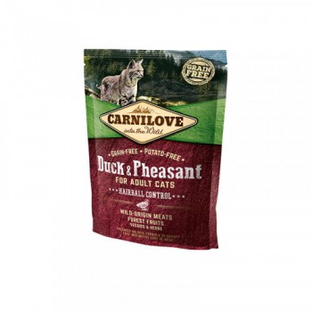 Carnilove Cat Hairball Control Duck and Pheasant 6 кг