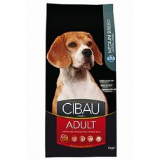 CIBAU Adult Medium для дорослих собак, середніх порід, з куркою 12кг.