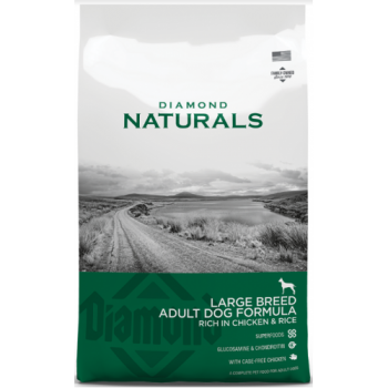 Diamond Naturals Adult Large Breed Chicken and Rice 15 кг