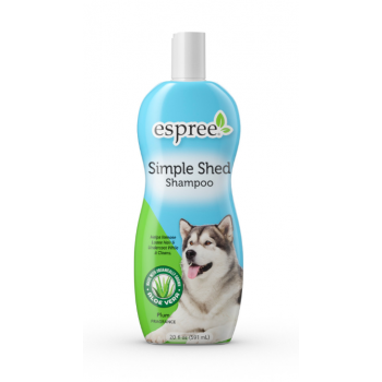 ESPREE Simple Shed Shampoo, шампунь для собак, 3,79л