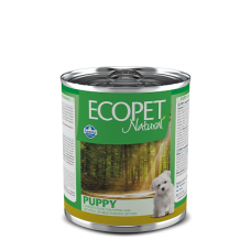 Ecopet Natural Puppy - для дорослих собак, курка, консерва, 300г