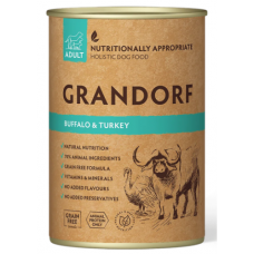 Grandorf DOG ADULT Buffalo & Turkey 0.4 кг