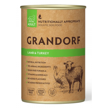 Grandorf DOG ADULT Lamb & Turkey 0.4 кг