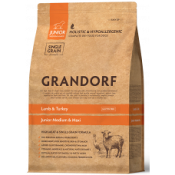 Grandorf DOG JUNIOR MEDIUM & MAXI Lamb & Turkey 10 кг