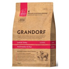 Grandorf DOG ADULT MEDIUM & MAXI Lamb & Turkey 1 кг