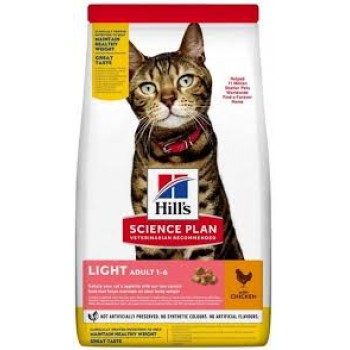 Hill`s SP Fel Adult Light Ch схильність до зайвої ваги, курка, 1.5кг.