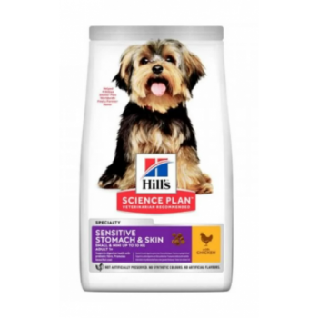 Hill's SP Canine Adult Sensitive Stomach & Skin Small & Mini - чутл.травл. та шкіра 3 кг