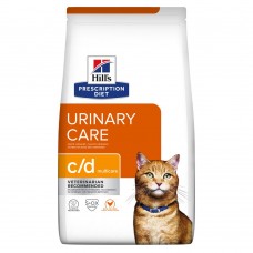 Hill's PD Feline C/D Chicken - запобігання струвітів, оксалатів, лікування циститів 0.4 кг