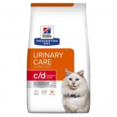 Hill's PD Feline C/D Urinary Stress - стрес у кіш.,струв.,оксалати, цистит 0.4 кг