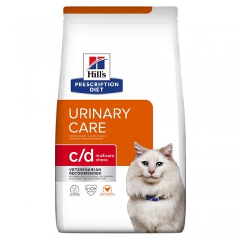 Hill's PD Feline C/D Urinary Stress - стрес у кіш.,струв.,оксалати, цистит 1.5 кг