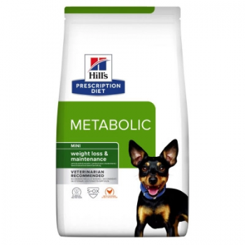 Hill's Prescription Diet Canine Metabolic Mini- контр. та зниж. ваги малі/міні, курка 1 кг