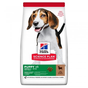 Hill's SP Canine Puppy Medium Breed Lamb & Rice 2.5 кг