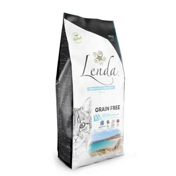 Lenda Adult Cat Sensitive & Sterilized Grain Free - для стерилізованих котів, харчова алергія, риба, 2кг