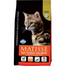 MATISSE NEUTERED SALMON для дорослих, стерилізованих котів, з лососем, 1.5кг