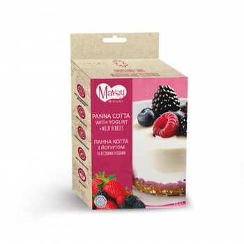 Mavsy FD Cheese cak cranberry blueberry lamb milk powder - панакота з йогуртом та лісовими ягодами, 50г