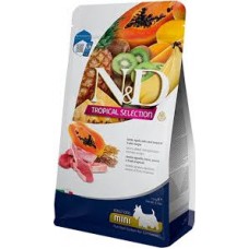 N&D Tropical Selection Lamb, Tropical fruits для дорослих собак, маленьких порід, з ягням та тропічними фруктами, 1.5кг.