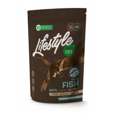 Nature's Protection Lifestyle Adult Cat GrainFree with White Fish, сухий корм для дорослих котів, з білою рибою 1.5кг