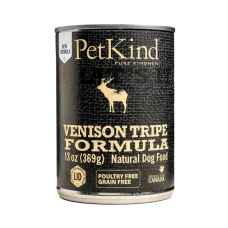 PetKind Venison Tripe Formula консерва для собак з яловичиною, олениною та яловичим рубцем, паштет, 369гр.