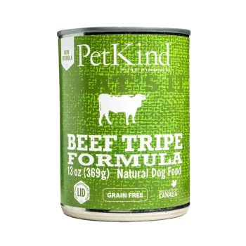 PetKind Beef Tripe Formula, консерва для собак з яловичини та яловичого рубцю, паштет, 369гр.