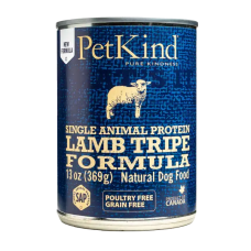 PetKind Lamb Tripe Single Animal Protein Formula консерва для собак з ягням та овечим рубцем, монопротеїнова формула, паштет, 369гр.