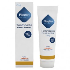 PLAQTIV+ Toothpaste - зубна паста для гігієни ротової порожнини котів та собак, 70г