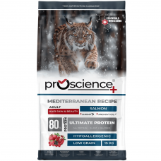 ProScience Adult Cat Salmon 1,5 кг - корм з лососем, креветковим борошном, анчоусною олією та середземноморськими фруктами для дорослих котів