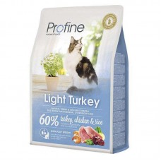 Корм сухий Profine Cat Light для дорослих котів з надмірною вагою з індичкою та рисом 2 кг