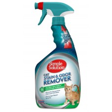 Simple Solution Cat Stain and Odor Remover для нейтралізації запахів та видалення плям від життєдіяльності котів 945 мл