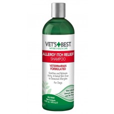 Vet's Best Allergy Itch Relief Dog Shampoo шампунь при алергії для собак, 470мл.