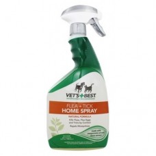 VET`S BEST Natural Flea & Tick Home Spray спрей для дому та собак від паразитів, 945мл.